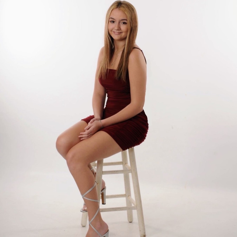 Red hocoming dress